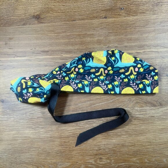 NWOT 5 Ponytail scrub caps bundle scrub hat surgical cap ponytail scrub … - Picture 14 of 16